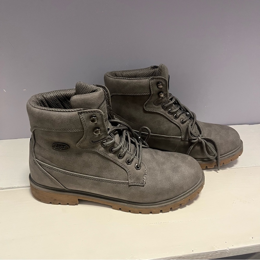 Lugz boots size 11 grey